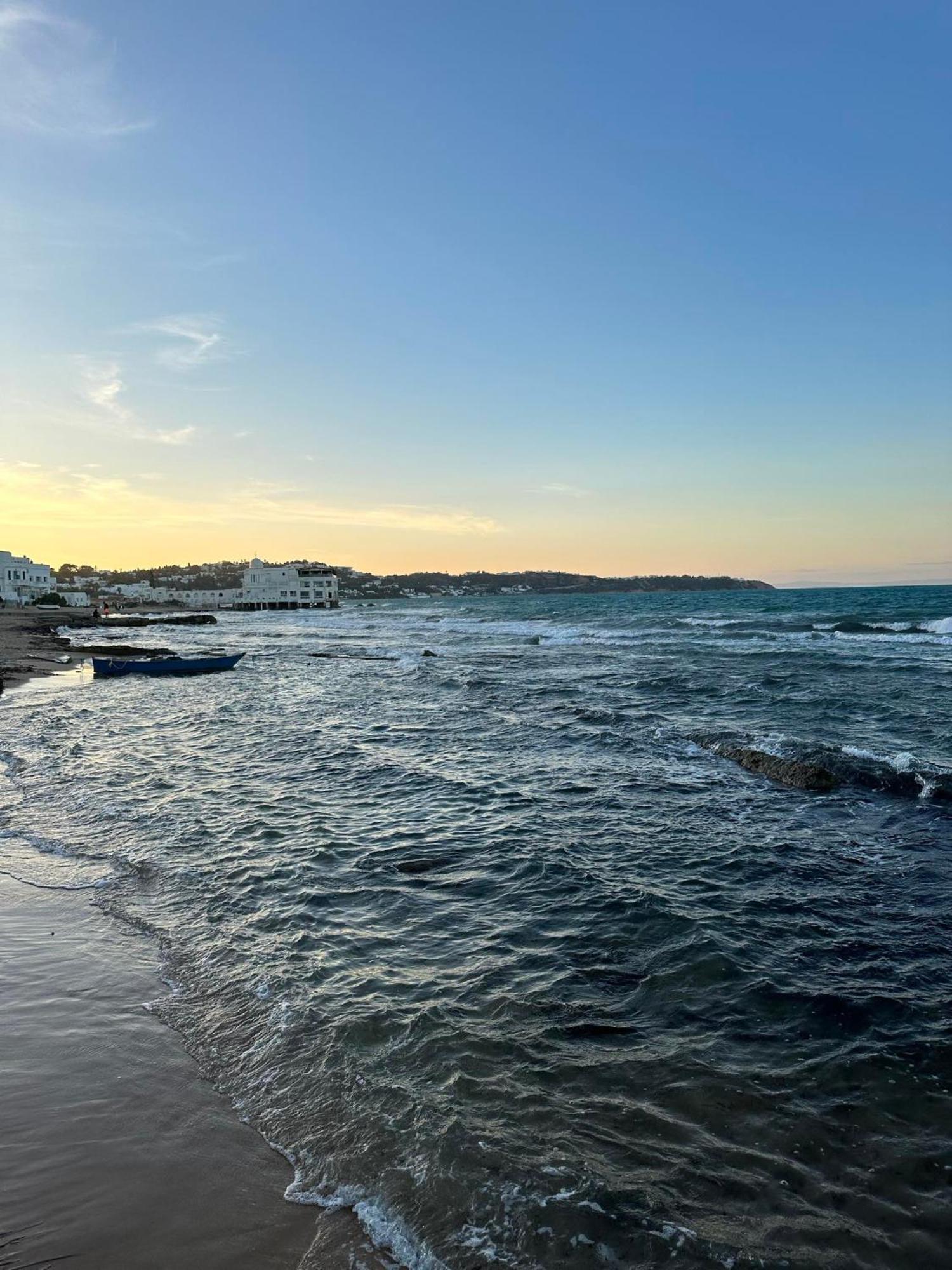 Апартаменты Luxeux Et Ideal A Marsa Plage Vue Sur Mer Ла-Марса Экстерьер фото