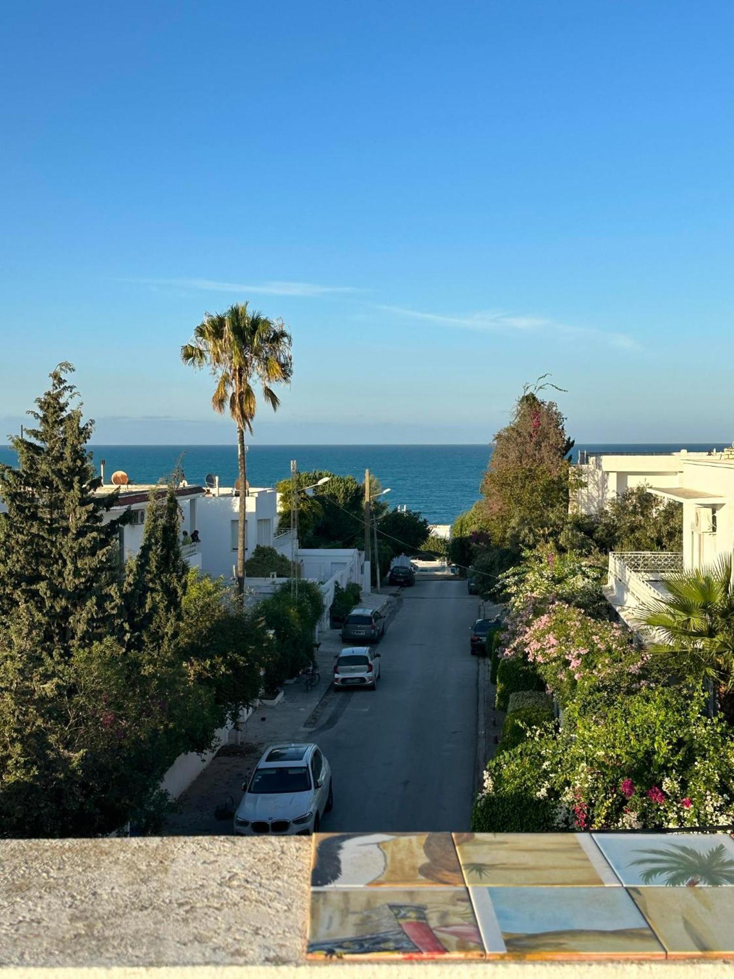 Апартаменты Luxeux Et Ideal A Marsa Plage Vue Sur Mer Ла-Марса Экстерьер фото